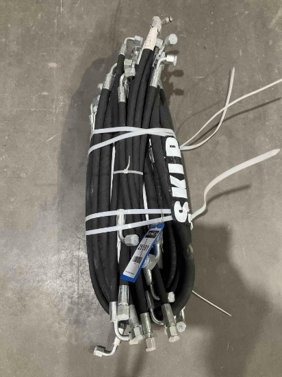 ( 1 ) BUNDLE OF UNUSED 2025 HYDRAULIC HOSES FOR EXCAVATOR, FITS 1-3TON EXCAVATOR