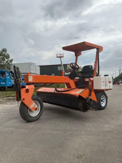 2018 LAYMORSWEEPMASTER SWEEPER MODEL SM300; DIESEL POWERED; APPROX94inL BROOM; APPROXIMATEBROOM