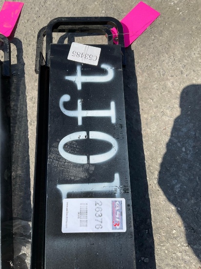 ( 1 ) SET OF UNUSED 2025 SKLP FORK EXTENSIONS, APPROX 10ft