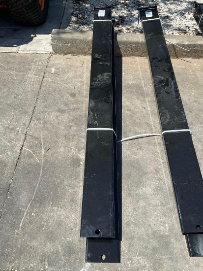 ( 1 ) SET OF UNUSED 2025 SKLP FORK EXTENSIONS, APPROX 6FT