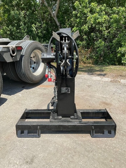 1 ) UNUSED 2025 GIYI STUMP GRINDER ATTACHMENT MODEL GY-SG45 FOR SKID STEER