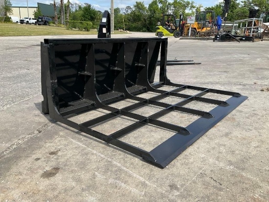 ( 1 ) UNUSED 2025 GIYI LAND LEVELER ATTACHMENT MODEL GY-GD47 FOR SKID STEER, APPROX 47in W