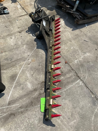 ( 1 ) UNUSED 2025VICSEC HEDGE TRIMMER ATTACHMENT FOR EXCAVATOR, FITS 1-2TON EXCAVATOR
