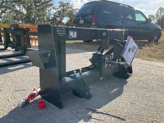 UNUSED 2025 LANDHONOR 3POINT HITCH ADAPTER ATTACHMENT MODEL PHA-16-2C FOR UNIVERSAL SKID STEER