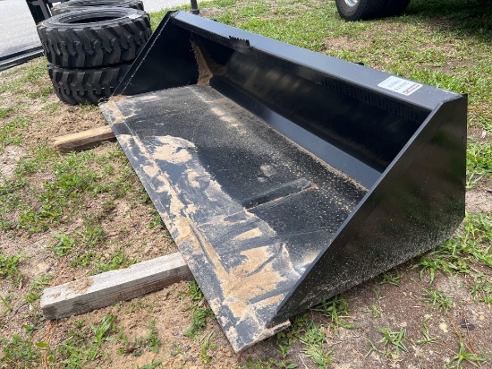 UNUSED SWICT 78" SKID STEER BUCKET ATTACHMENT