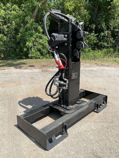 UNUSED GIYI GY-SG45 STUMP GRINDER SKID STEER ATTACHMENT(PLEASE NOTE STOCK PHOTOS USED)