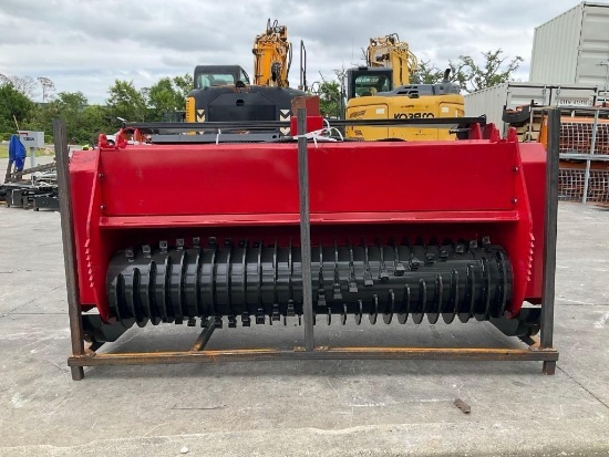 ( 1 ) UNUSED 2025 GIYI STANDARD FLOW FORESTRY MULCHER ATTACHMENT MODEL GY-72PRO(PLEASE NOTE STOCK...