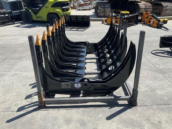( 1 ) UNUSED 2025 GIYI STANDARD FLOW FORESTRY MULCHER ATTACHMENT MODEL GY-72PRO