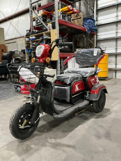 UNUSED 2025 SDLOOL 3WHEEL CART MODEL SL-D3, ELECTRIC, LED SMART OPERATION SCREEN, BATTERY CHARGER