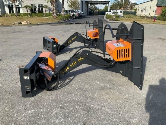 ( 1 ) UNUSED 2025 LANDHONOR ARTICULATING BRUSH CUTTER ATTACHMENT MODEL ABC-13-125A FOR UNIVERSAL