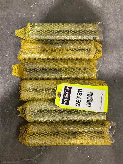UNUSED BUCKET PINS, 25mm x 185mm, APPROX ( 12 ) PINS TOTAL