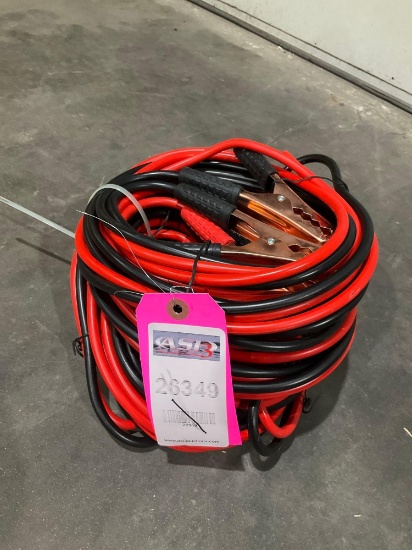 UNUSED HEAVY DUTY BOOSTER CABLES