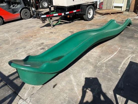 14FT GREEN KIDS SLIDE