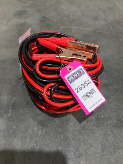UNUSED HEAVY DUTY BOOSTER CABLES