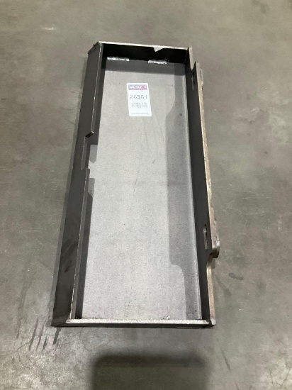 UNUSED 2025 VICSEC MOUNTING PLATE FOR MINI SKID STEER, APPROX 24in W