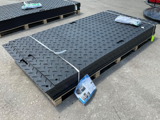 UNUSED SKLP POLYETHYLENE BOARD ROADBED PROTECTION PAD MODEL SK-LIB12