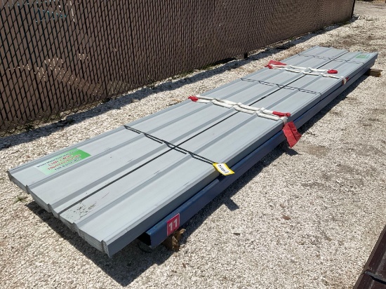 Unused Metal Roof Wall Panels; Approx 16ft L X 3 Ft W; Approx 70 Pcs