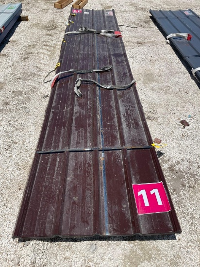 Unused Metal Roof Panels; Approx 16 Ft X 3 Ft; Approx 30 Pcs