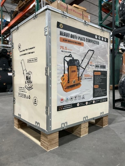 Unused Ats Power Heavy Duty Plate Compactor Model Ats-Pc90