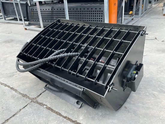 Unused Mini Mixing Bucket For Mini Skid Steer