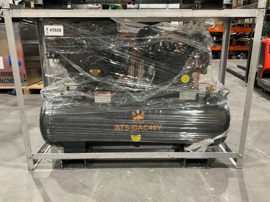 Unused Ats Power 40 Gallon 2-Stage Air Compressor Model Ats -Gac40y, Gas Powered, Approx Max Pres...