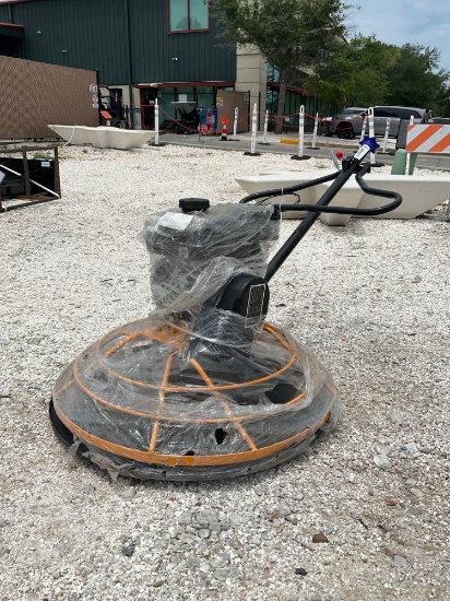 UNUSED 2026 SDLOOL POWER TROWEL MODEL 90B, APPROX GRINDING DISC DIA 35in