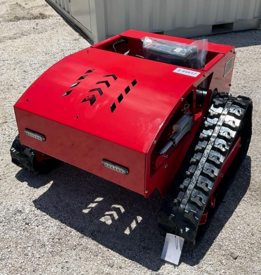Unused 2026 Sdlool Remote Control Crawler Lawn Mower Model 800, Gas Powered, Approx Cutting Width...