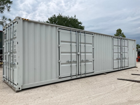 2026 40hq Storage Container, 2side Doors