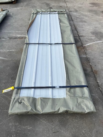 UNUSED 10FT GALVALUME STEEL SIDING ROOFING, APPROX 50 SHEETS IN STACK, APPROX 10FT.x 38in ( MAY H...