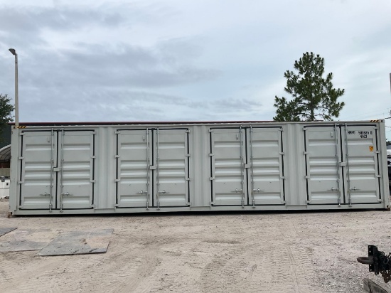 2026 40ft Hq Storage Container, 4side Doors