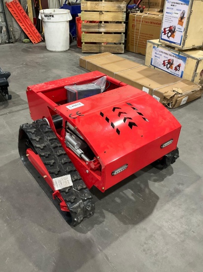 Unused 2026 Sdlool Remote Control Crawler Lawn Mower Model 800, Gas Powered, Approx Cutting Width...