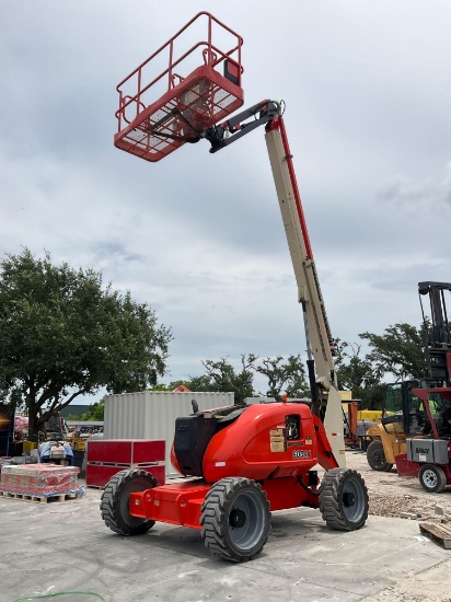2012 Jlg Articulating Boom Lift Model 600aj, Built In Generator, Approx Max Platform Height 60ft,
