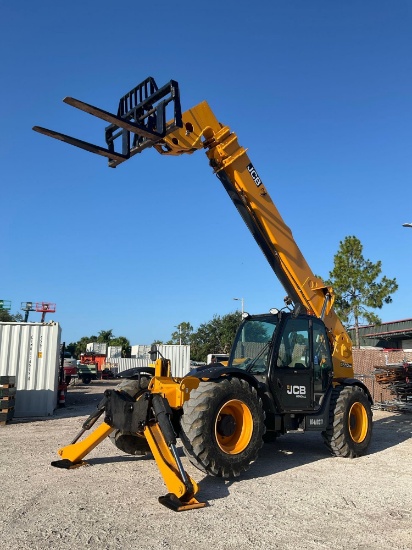 Jcb Telehandler Model 510-56 S, Approx Max Lift Capacity 10,000lbs, Approx Max Lift Height 56ft,