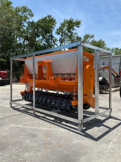 Unused 2026 Landhonor No Till Seed Drill Attachment Model Sd-22-72w For Skid Steer Or Tractor