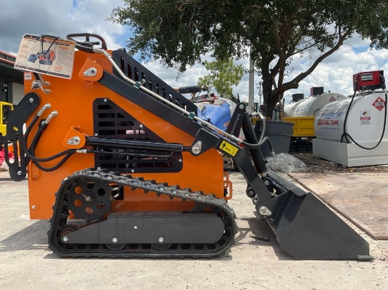 Unused 2026landhonor Stand On Mini Skid Steer Loader Model Ldh-Ht380q1, Gas Powered, Electric