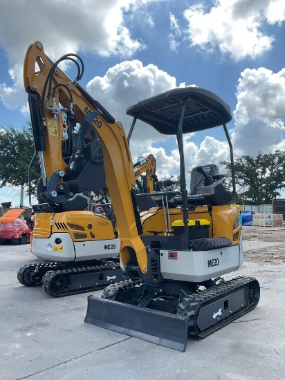 Unused 2026 Mini Excavator Model Me20; Diesel Powered Yanmar Engine, Rubber Tracks, Bucket With