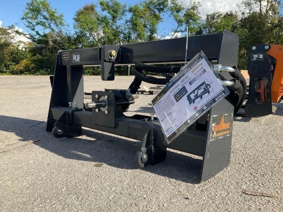 Unused 2025 Landhonor 3point Hitch Adapter Attachment Model Pha-16-2c For Universal Skid Steer