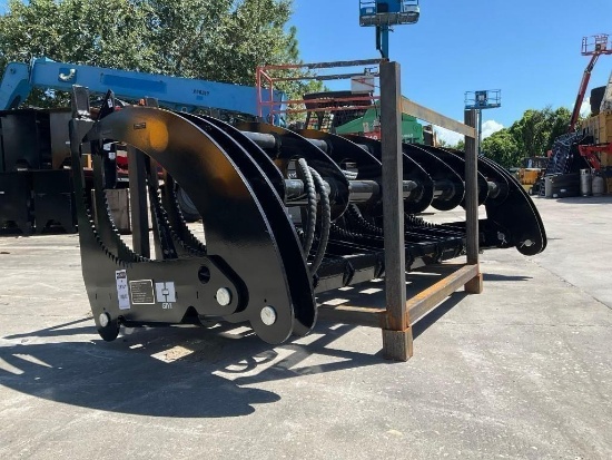 ( 1 ) Unused 2026curved Log Grapple Attachment Model Clg72 For Skid Steer, Approx Working Width 72