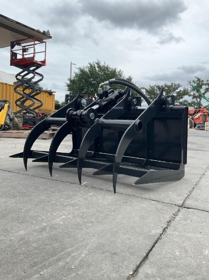 Unused Mini Grapple Attachment For Mini Skid Steer