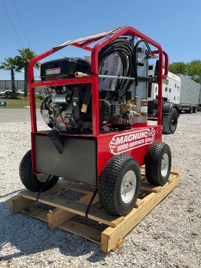 Unused 2026 Magnum 4000 Series Gold Hot Water Pressure Washer,