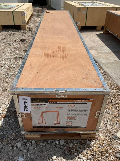 Unused Landhonor Adjustable Height Gantry Crane Model Lhr-Agc5000; Approx Max Load Capacity 5000lb;