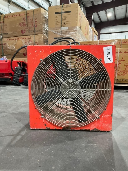 Allegro Industries 9525-50 Axial High Output Blower, Approx 115/230 Vac, Phase 1