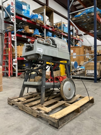 Ridgid Pipe Threading Manual Chuck Machine Model 535; Approx 120v, 50/60hz, 15a; Approx Max 2 In