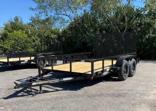 Unused 2026 Superior Trailer 6ft X 12ft L-Iron Elite Model 2612-Elite