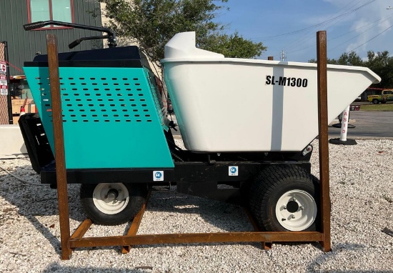 Unused 2026 Mini Wheeled Dump Truck Model M1300; Hydraulic Dump; Approx Load Cap 1760 Lbs; Approx