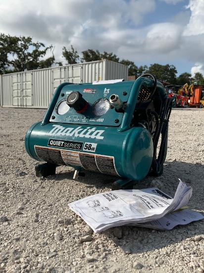 Makitaquiet Series Air Compressor Model Mac100q; Electric Powered; Approx Max Press 135psig;