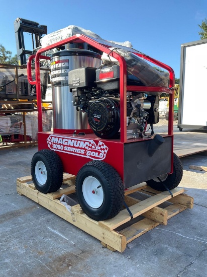Unused 2026 Magnum 4000 Series Gold Hot Water Pressure Washer