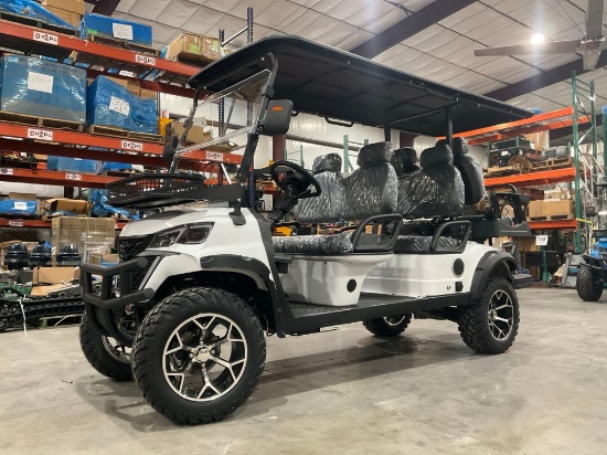 Unused 2026 Sdlool 6-Seater Off-Road Golf Cart Model Gc42s; Electric Powered; 60v Battery, 3.5kw Ac