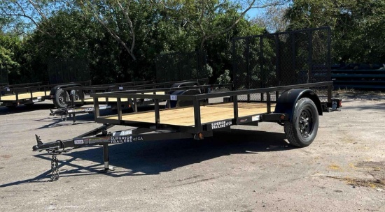 Unused 2026 Superior Trailer 6ft X 10ft L-Iron Elite Model 1610-Elite