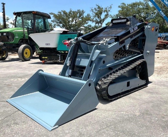 Unused 2026 Stand On Skid Steer Loader Model Ssl1200, Yanmar Diesel, Electric Start, Rubber Tracks